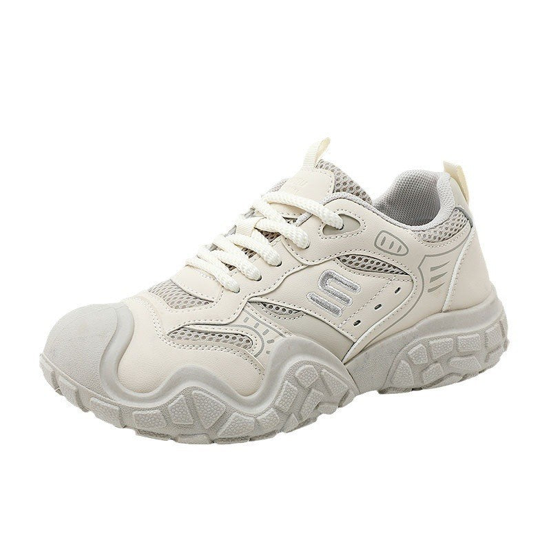 Damen Sportliche Sneakers mit atmungsaktivem Mesh-Obermaterial und strapazierfähiger Laufsohle EB