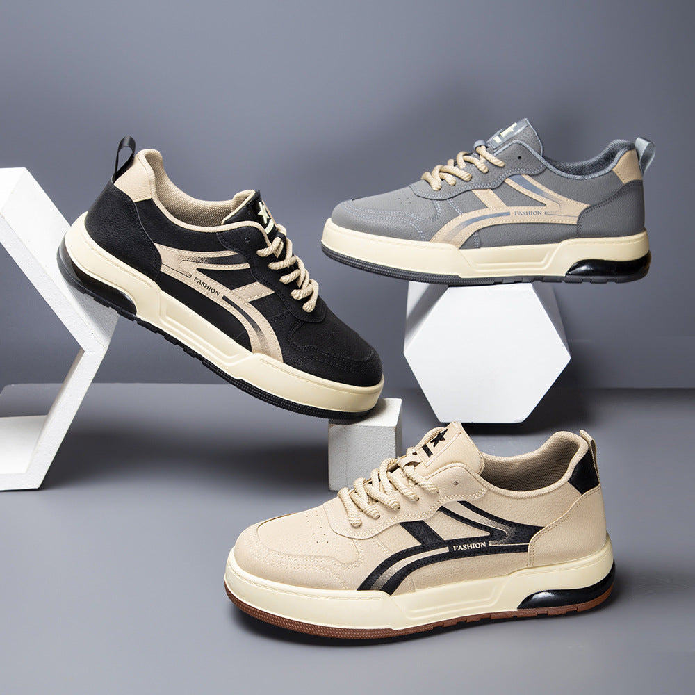 Damen Sportliche Freizeitsneaker mit robustem Obermaterial und rutschfester Sohle EB