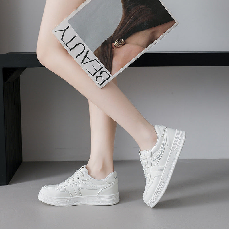 Damen Modische und bequeme Sneakers mit atmungsaktiver Mesh-Oberfläche EB