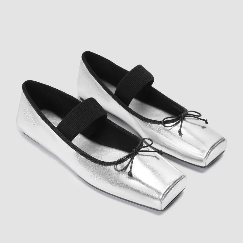 Damen Ballerinas mit elegantem Riemen und bequemer Innensohle EB