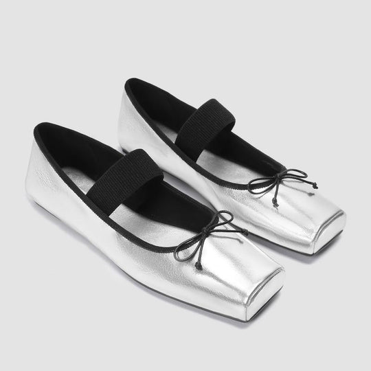 Damen Ballerinas mit elegantem Riemen und bequemer Innensohle EB