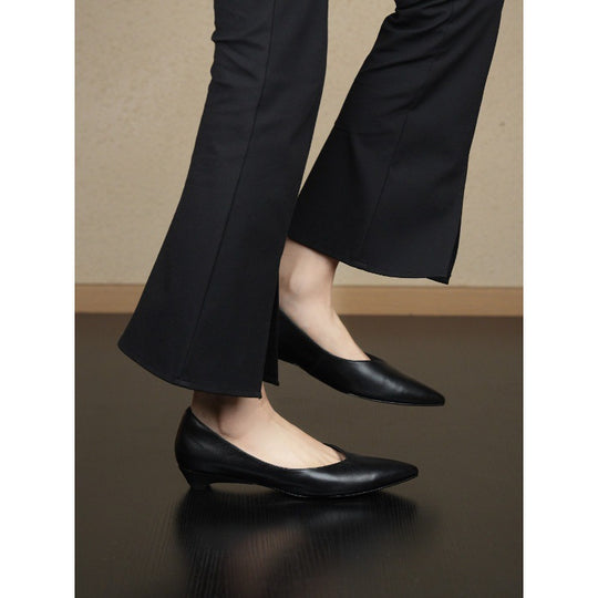 Damen Klassische Pumps mit eleganter Kontur und bequemem Absatz EB