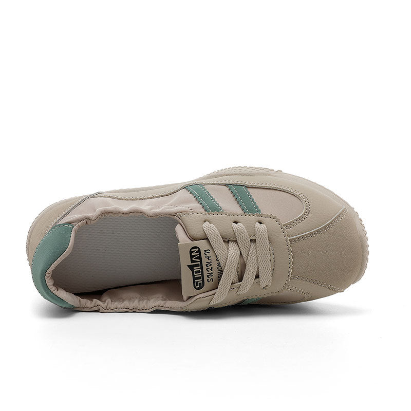 Damen Freizeit Sneakers mit elastischem Einstieg und komfortabler, rutschfester Sohle EB