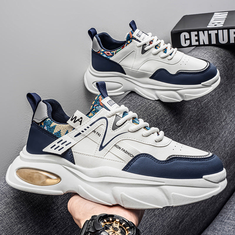 Damen Sportliche Chunky Sneakers mit atmungsaktivem Mesh-Obermaterial und gepolsterter Sohle EB