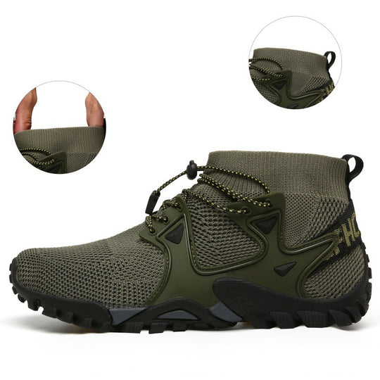 Damen Sportliche Wanderschuhe mit atmungsaktiver Mesh-Oberfläche und stabilisierenden Eigenschaften EB
