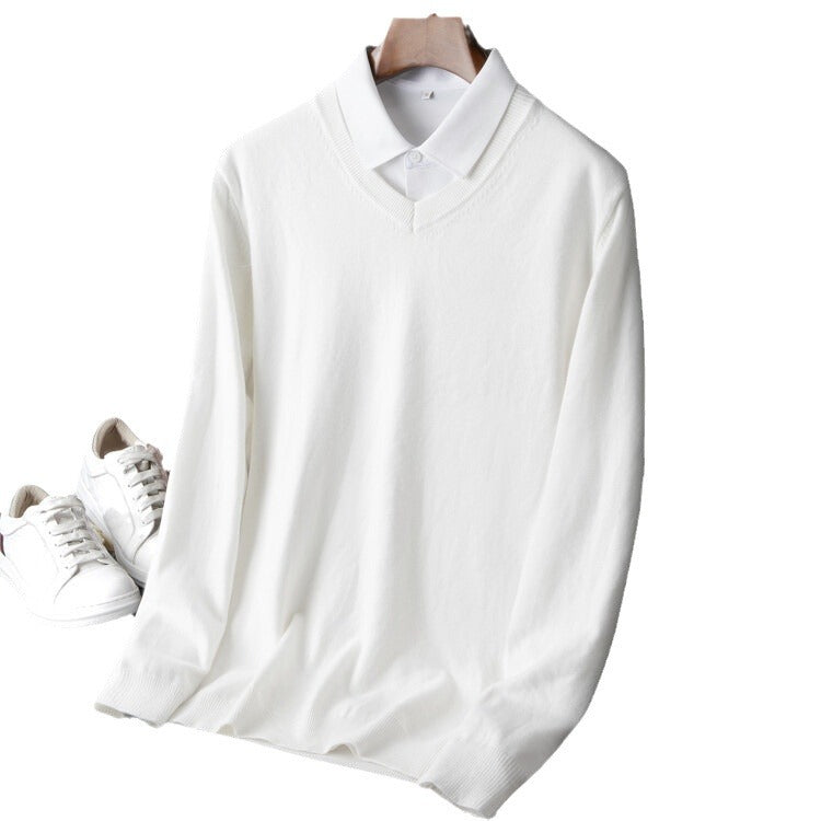 Herren V-Ausschnitt Pullover EB