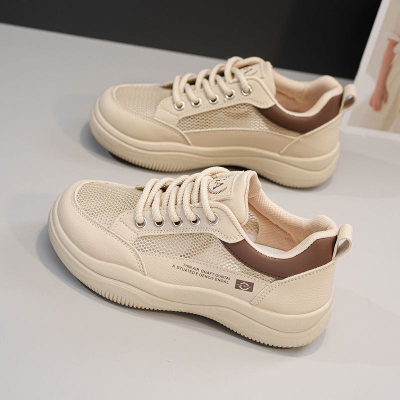 Damen Sportliche Sneakers mit atmungsaktiver Mesh-Oberfläche und bequemer Dämpfung EB