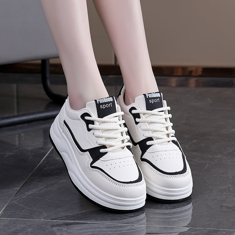 Damen Sportliche Sneakers mit dämpfender Laufsohle und modischem Design EB