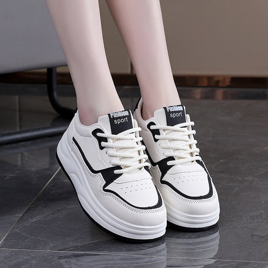 Damen Sportliche Sneakers mit dämpfender Laufsohle und modischem Design EB