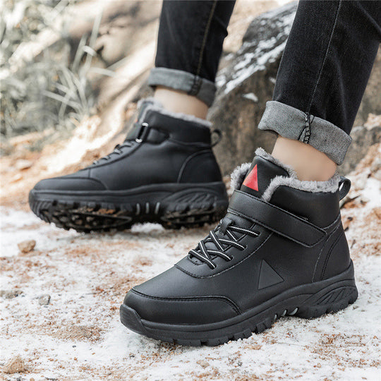 Damen Winterliche Stiefel mit isolierendem Futter und rutschfester Sohle EB