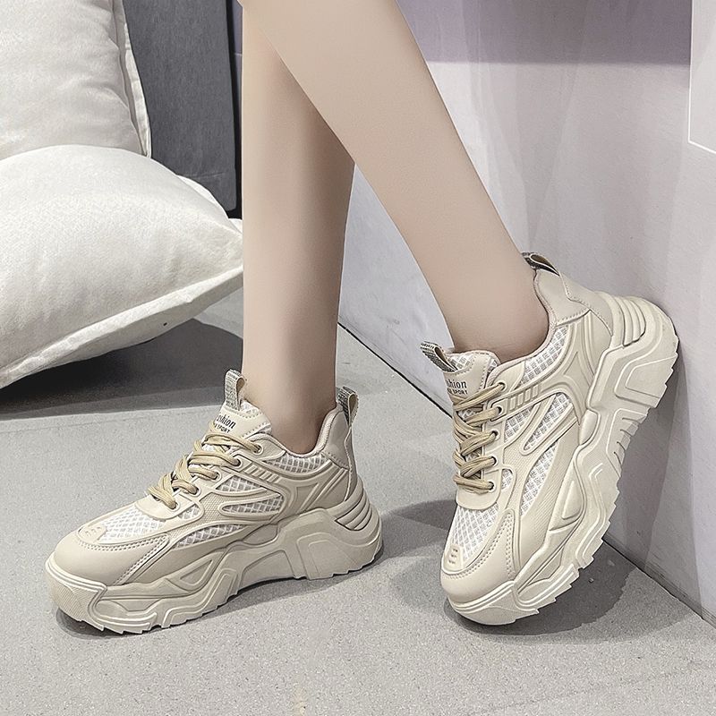 Damen hochwertige Sport-Sneaker mit atmungsaktivem Mesh und dämpfender Sohle EB