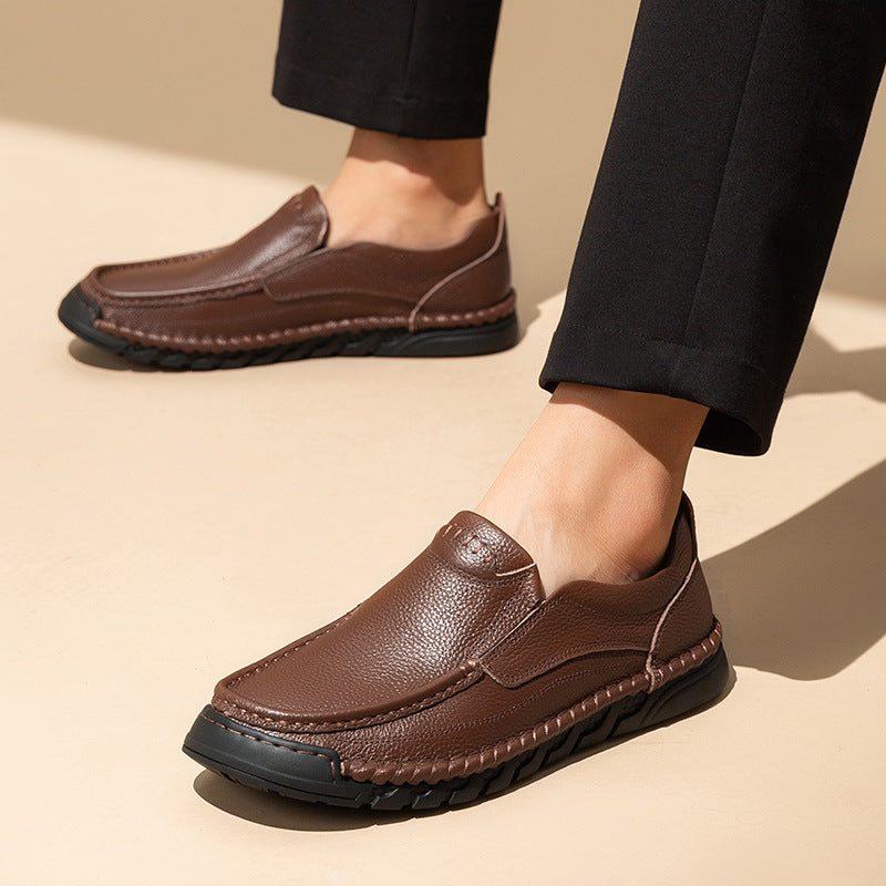 Herren bequeme Mokassinschuhe EB