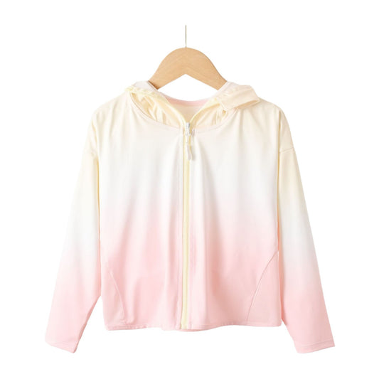 Damen Leichte Sportjacke mit Kapuze und verspieltem Tierdesign EB