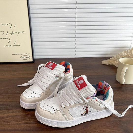 Damen Sneakers im urbanen Design mit atmungsaktivem Innenfutter EB