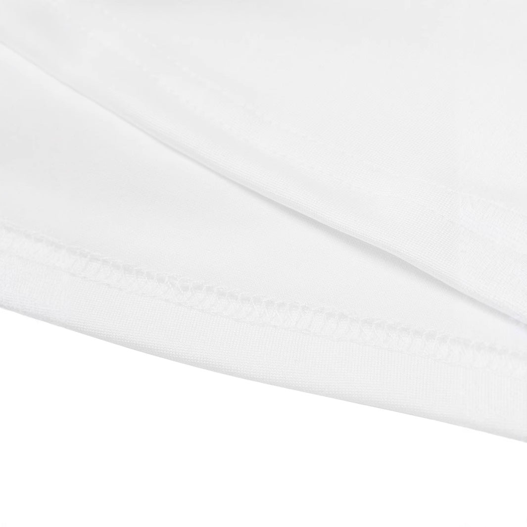 Damen Crop-T-Shirt mit fröhlichem Kirschmuster und verspieltem Schriftzug EB