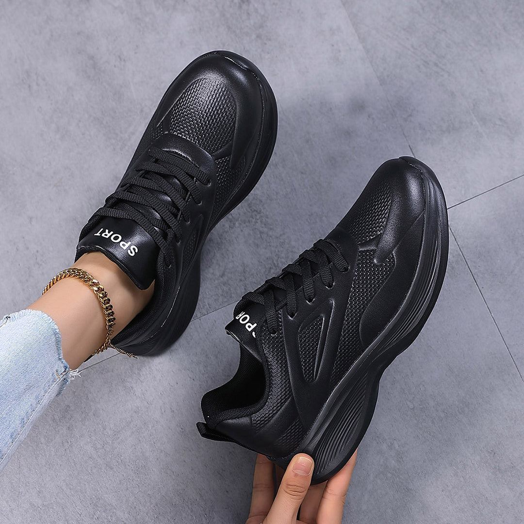 Damen Sportliche Sneakers mit atmungsaktivem Obermaterial und dämpfender Sohle EB