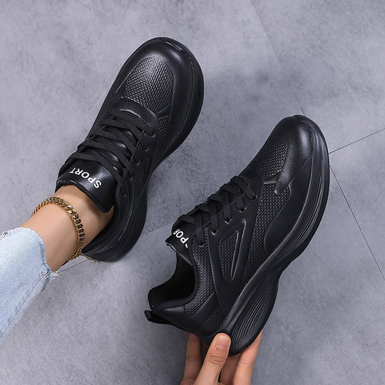 Damen Sportliche Sneakers mit atmungsaktivem Obermaterial und dämpfender Sohle EB
