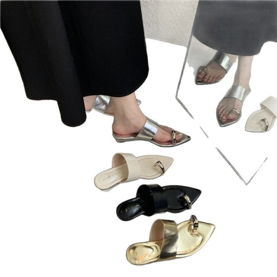 Damen elegante Mules mit innovativem Design EB