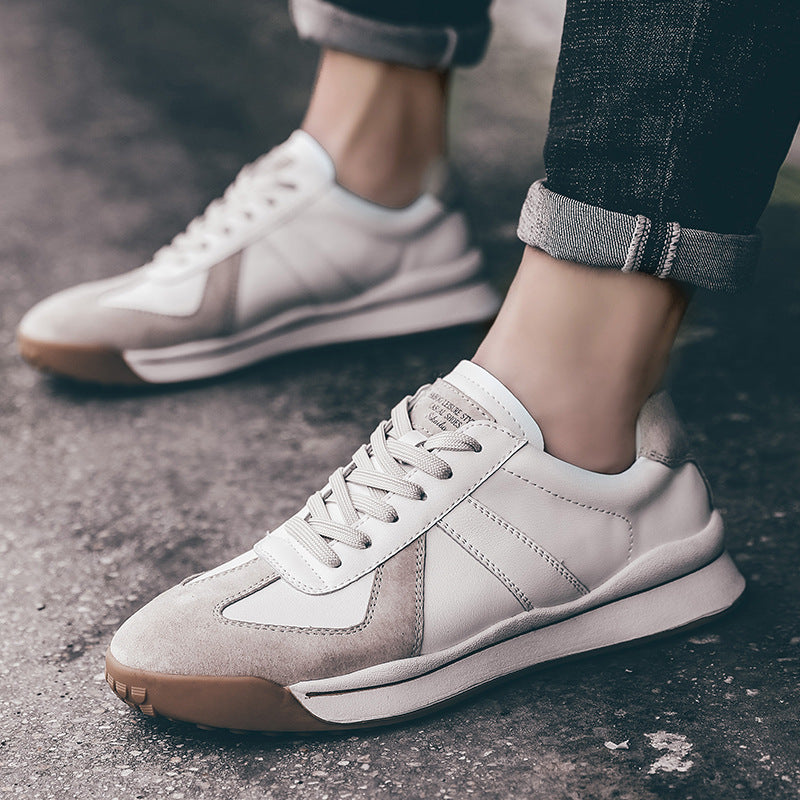Herren sportliche Sneaker mit atmungsaktivem Obermaterial und rutschfester Sohle EB