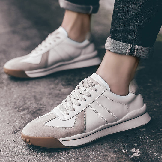 Herren sportliche Sneaker mit atmungsaktivem Obermaterial und rutschfester Sohle EB