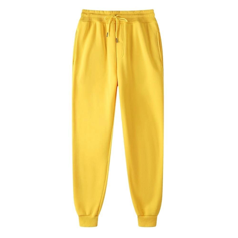 Damen nan relaxed Highwaist-Jogginghose mit elastischem Bund, Kordelzug und gerippten Saumbündchen EB