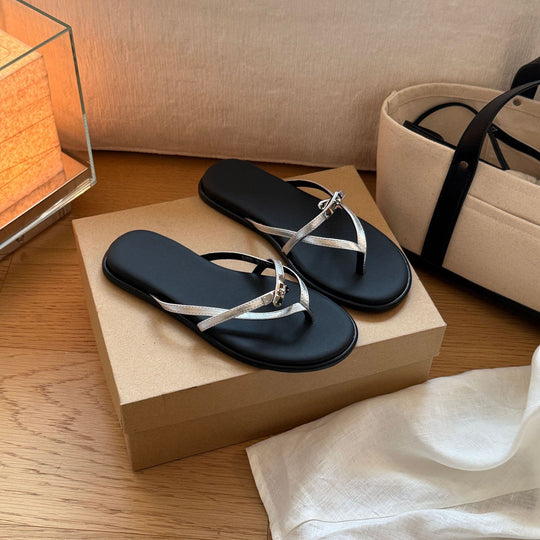 Damen Elegante Riemensandalen mit modischem Riemendesign und komfortablem Fußbett EB