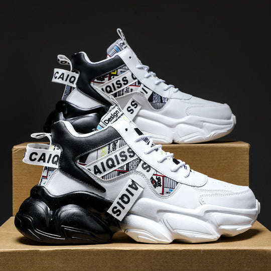 Damen Modische und sportliche High-Top Sneakers mit innovativem Design EB