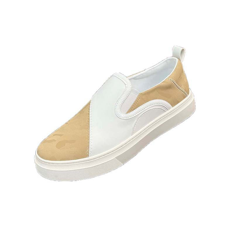 Damen Slip-On Sneakers mit elegantem Camouflage-Muster EB