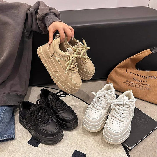 Damen Sportliche Chunky Sneakers mit robustem Sohlenprofil und komfortabler Polsterung EB
