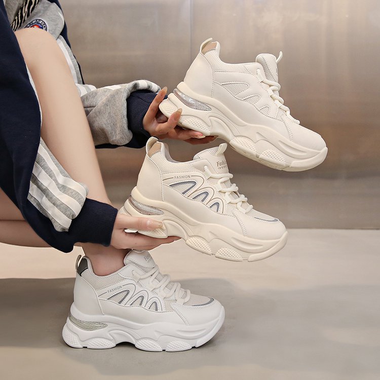 Damen Chunky Sneakers mit komfortabler Dämpfung und modischem Obermaterial EB