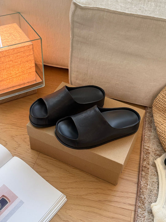 Damen Komfortable Lederriemensandalen EB