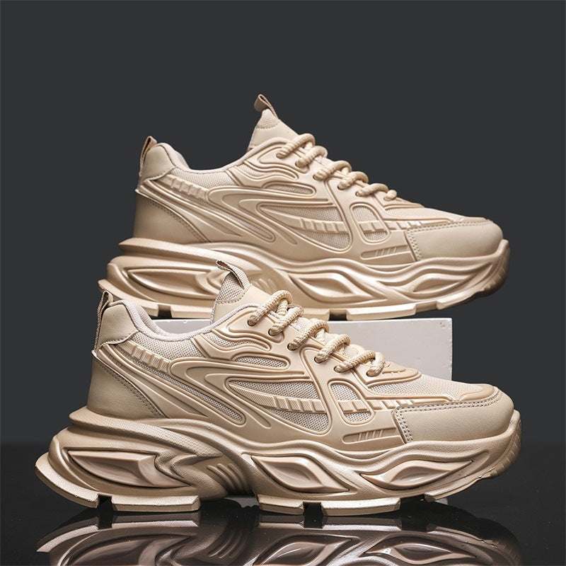Damen Sportliche Sneakers mit futuristischem Design und dämpfender Sohle EB