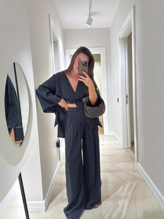 Damen lässige und zeitlose Überwurfjacke EB