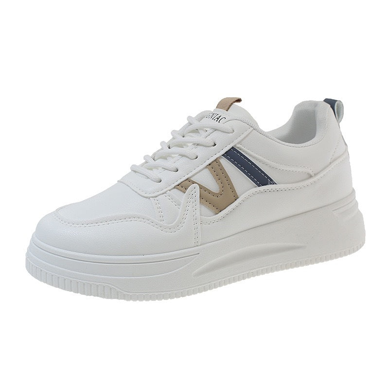 Damen Hohe Plattform-Sneaker mit orthopädischer Dämpfung und stylischem Design EB
