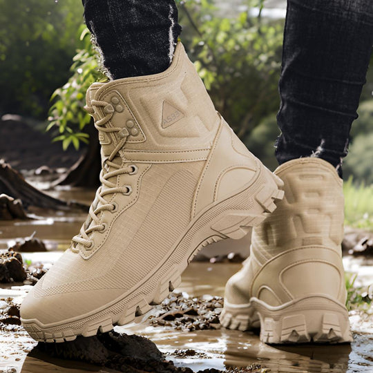 Herren robuste Outdoor-Boots mit atmungsaktiver und rutschfester Sohle EB