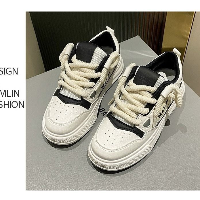 Damen trendige Sneaker mit auffälligem Design und bequemer Dämpfung EB