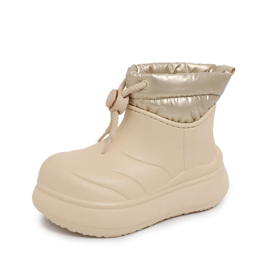 Damen modische Winterstiefel mit dämpfendem Innenfutter und wasserabweisender Oberfläche EB