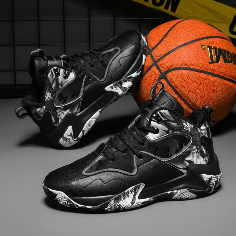 Damen Basketball Schuhe mit hohem Knöchelschutz und atmungsaktiver Netzstruktur EB