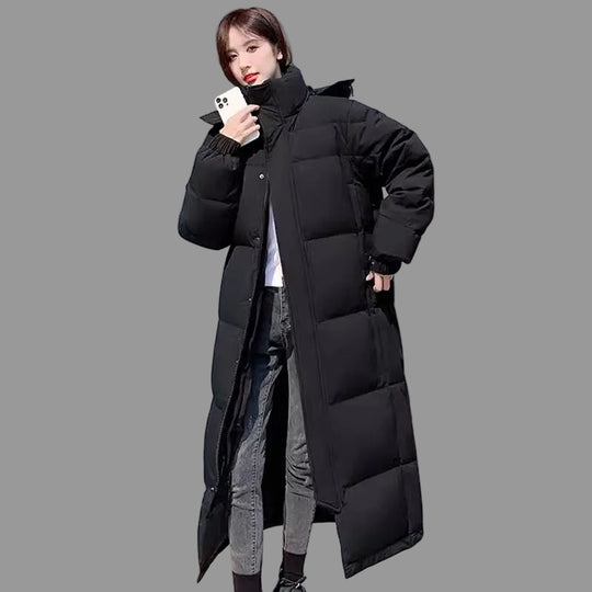 EB | Lange Gepolsterte Winterjacke