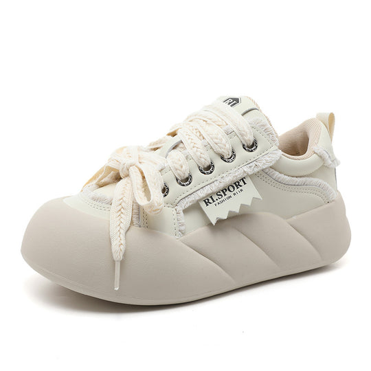 Damen modische Sneakers mit einzigartiger Bandstruktur und verstärkter Dämpfung EB