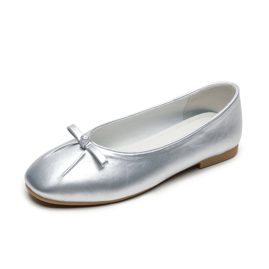 Damen Ballerinas mit elegantem Schleifendetail und komfortablem Fußbett EB