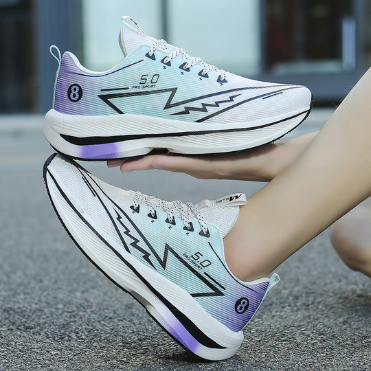 Damen Hochleistungs-Laufschuhe mit atmungsaktiver Mesh-Oberfläche und dämpfender Sohle EB
