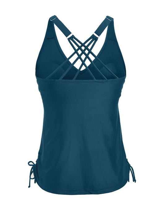 Damen Sportliches Tankini-Oberteil EB
