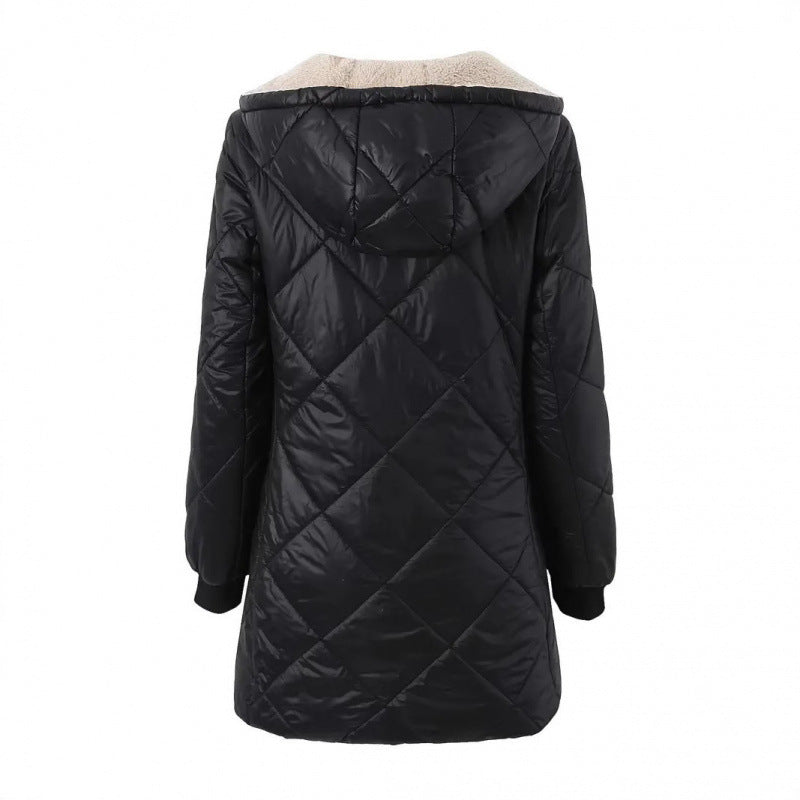 Damen gesteppte Winterjacke EB