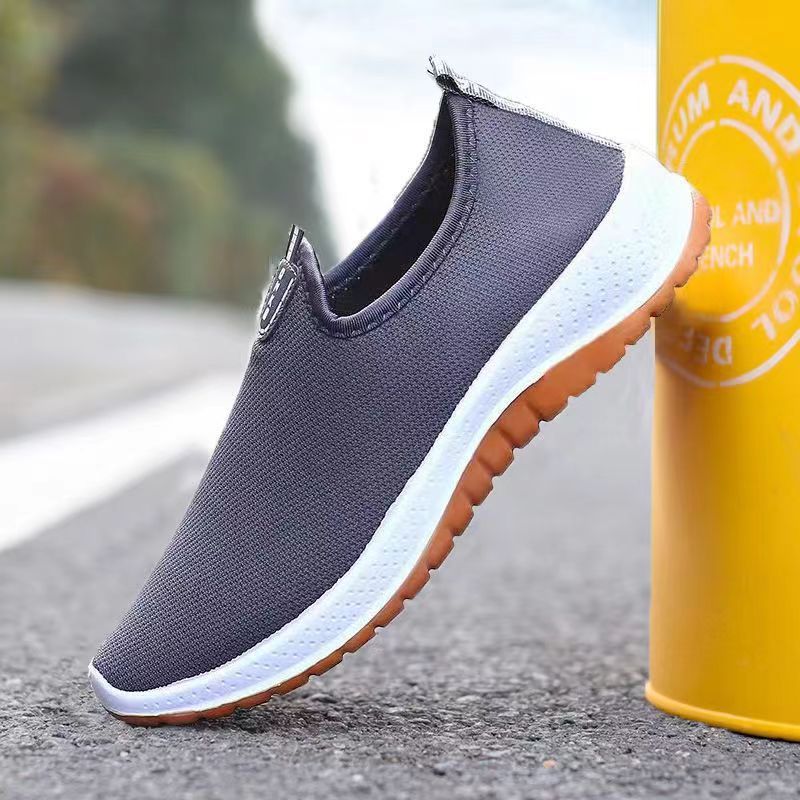 Damen Freizeit-Sneaker mit elastischem Obermaterial und rutschfester Sohle EB