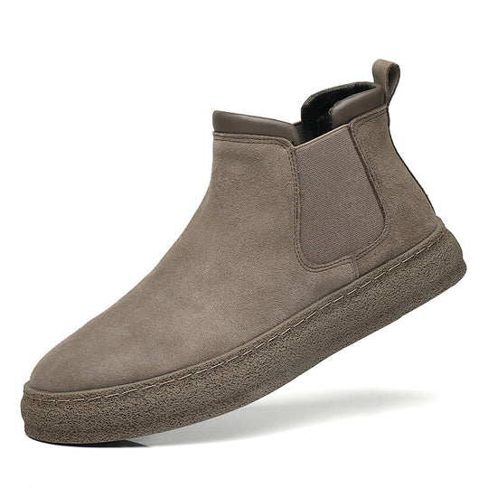 Damen Chelsea Boots mit eleganter Wildleder-Oberfläche EB