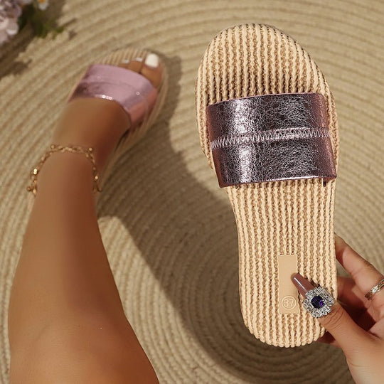 Damen Bequeme und glamouröse Mules EB