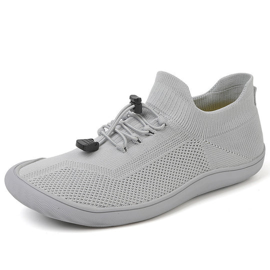 Unisex nan schlanker Strick-Schlupftrainer mit Zugstopper-Schnürung und ultraflexibler Minimalsohle EB