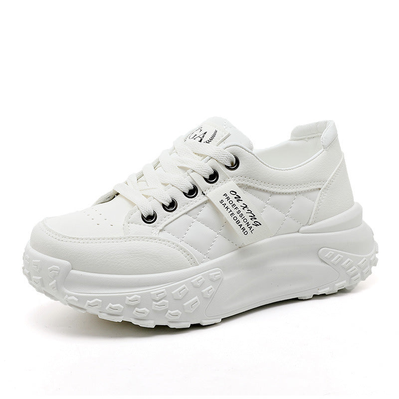 Damen modische Sneakers mit verstärktem Sohlenprofil und gepolsterter Innensohle EB