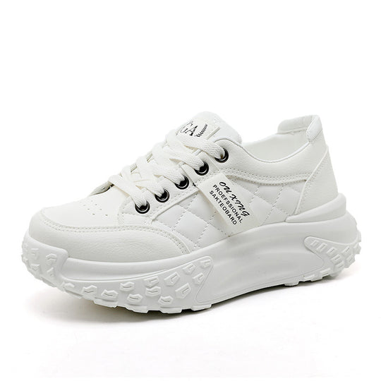 Damen modische Sneakers mit verstärktem Sohlenprofil und gepolsterter Innensohle EB